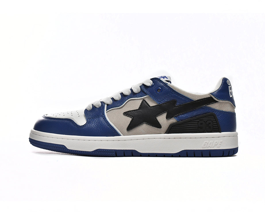 Bape Sk8 Sta Low "Bleu Blanc Noir"