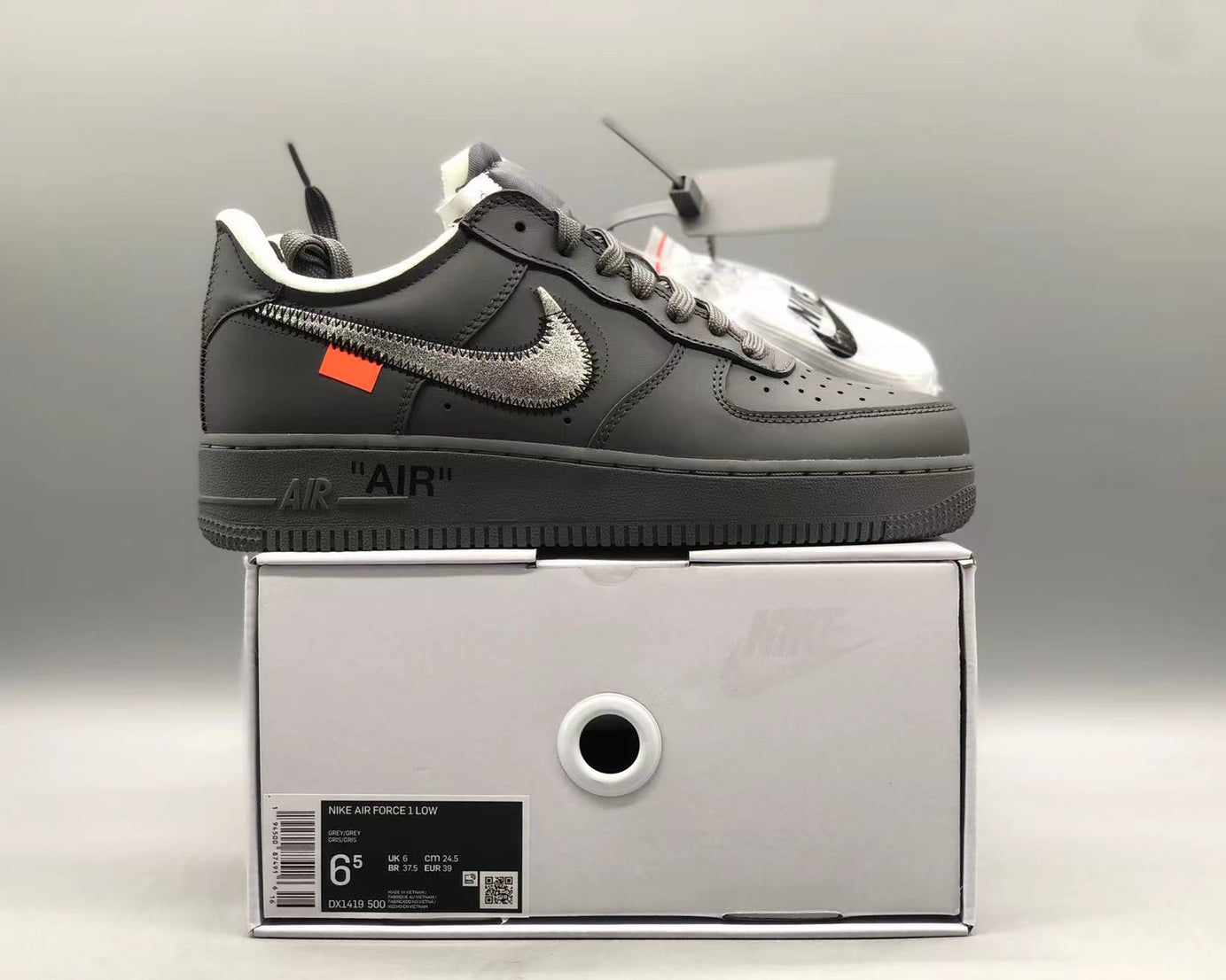 Air Force 1 x Off-White "Gris carbón"