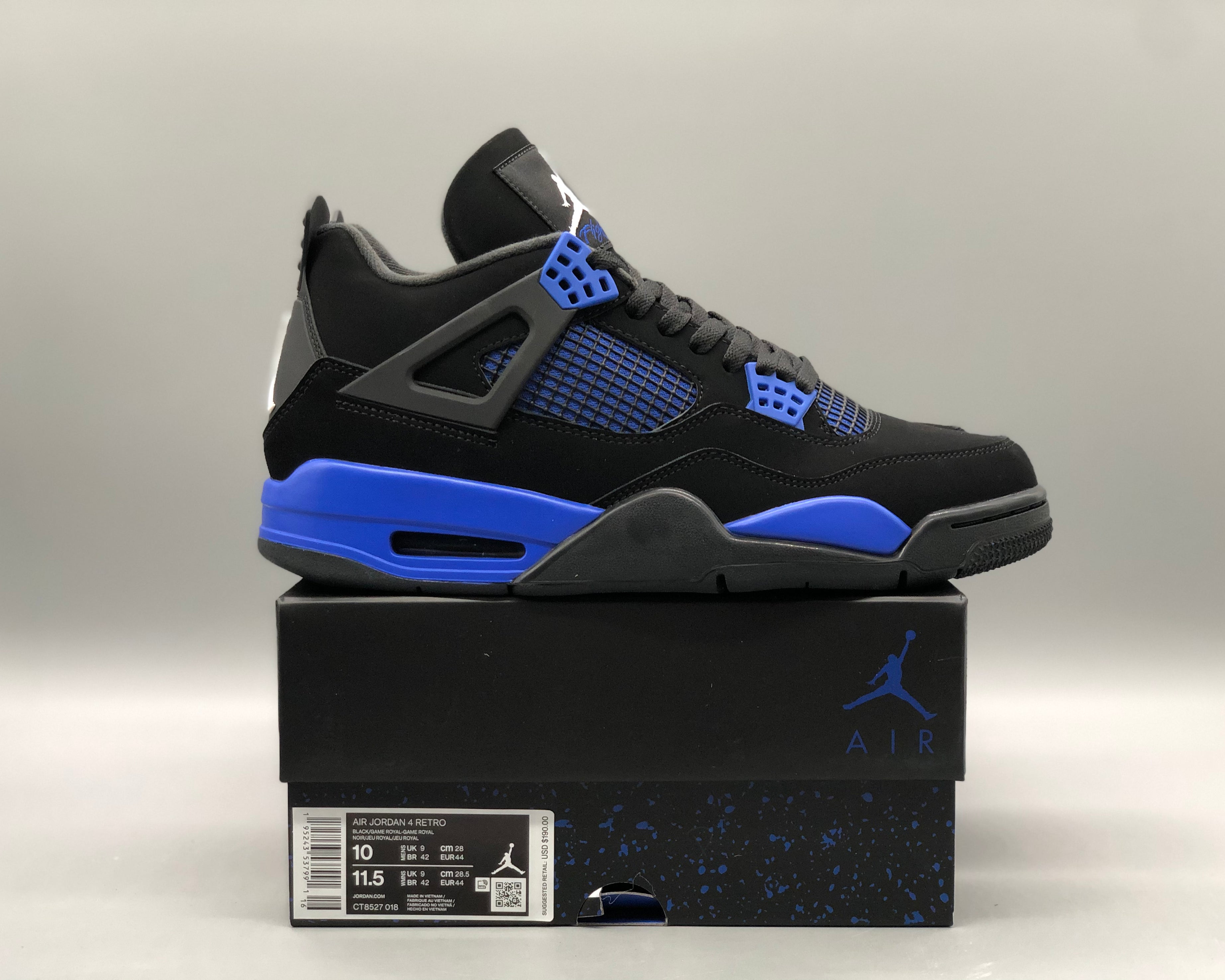 Air Jordan 4 Retro "Royal Thunder Blue"