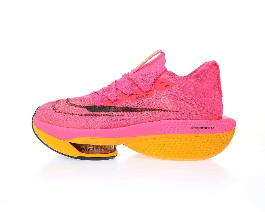 Air ZoomX AlphaFly NEXT% 2"Pink Colour/Black/Yellow"