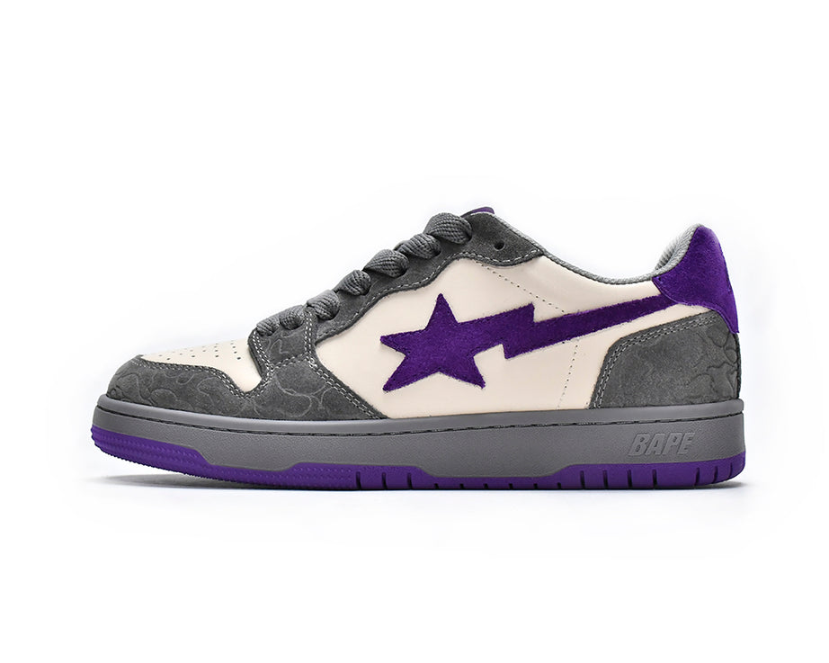 Bape Sta Low "Purple Grey"