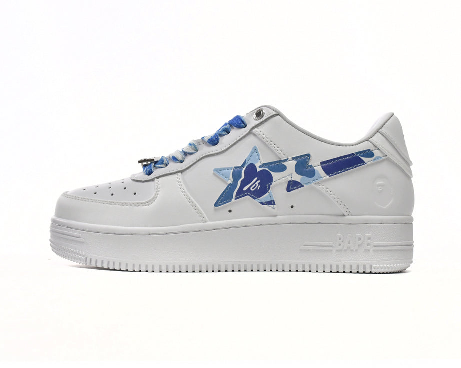 Bape Sta Low "Requin noir et blanc"