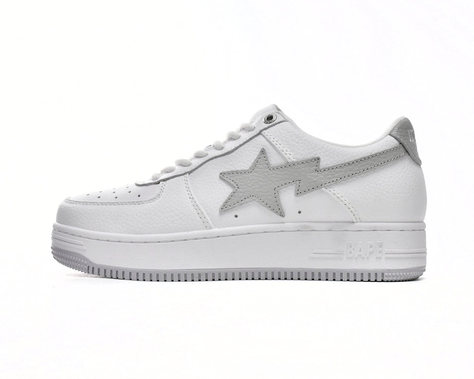 Bape Sta Low "Blanco Gris"