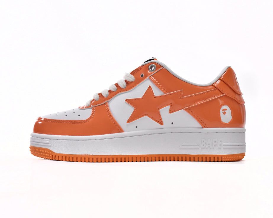 Bape Sta Low "White Orange"