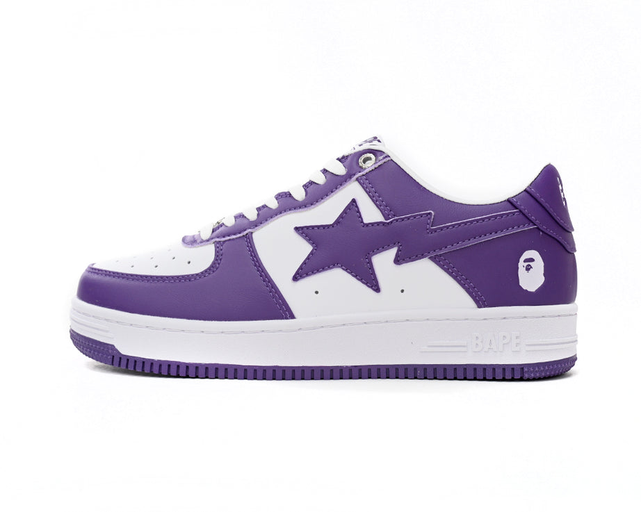 Bape Sta Low "Blanc Violet"