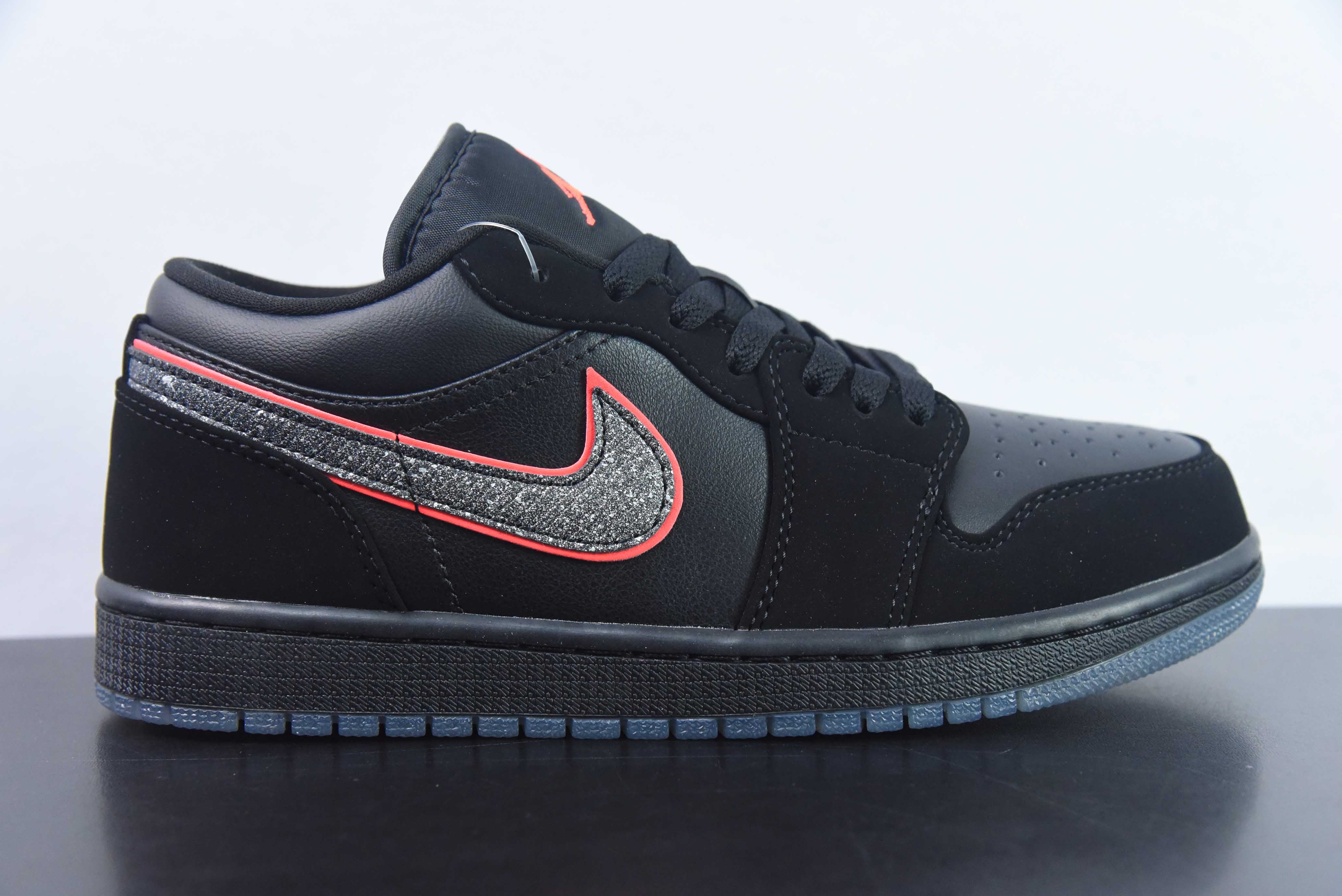 Air Jordan 1 Low "Black Red Orbit" My Store