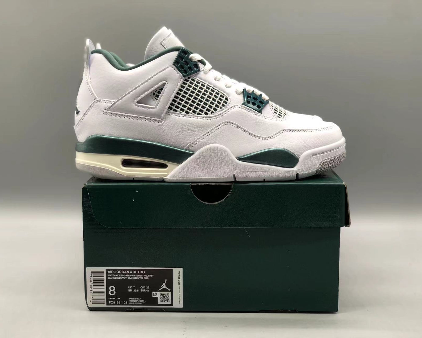 Air Jordan 4 "Oxidized Green"