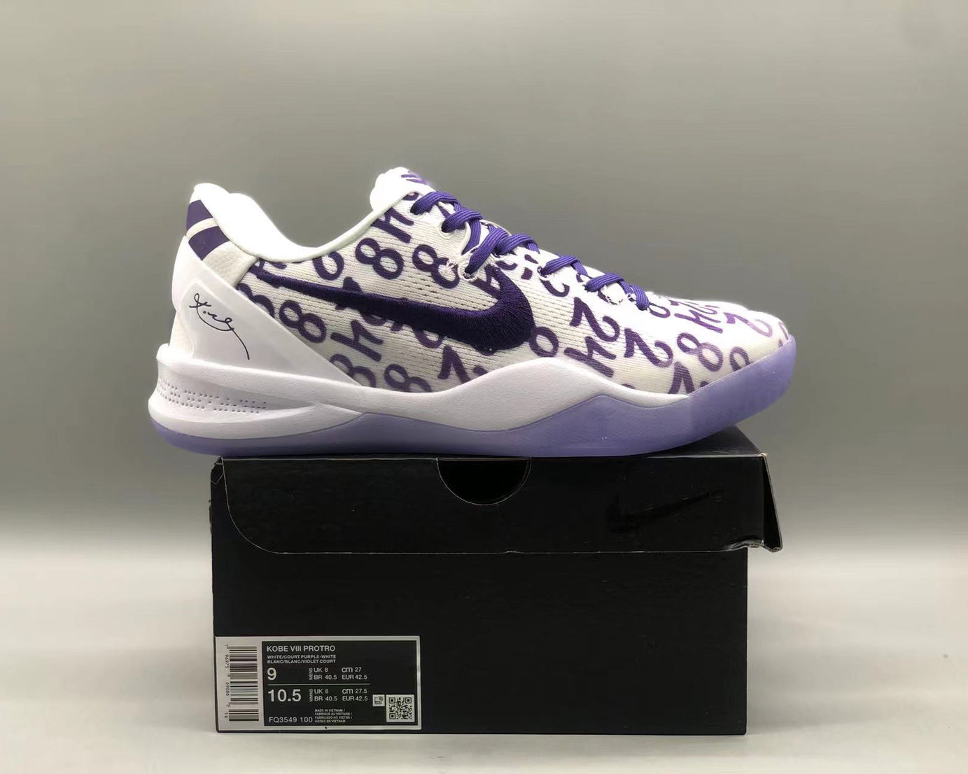 Kobe 8 Protro "Court Purple"