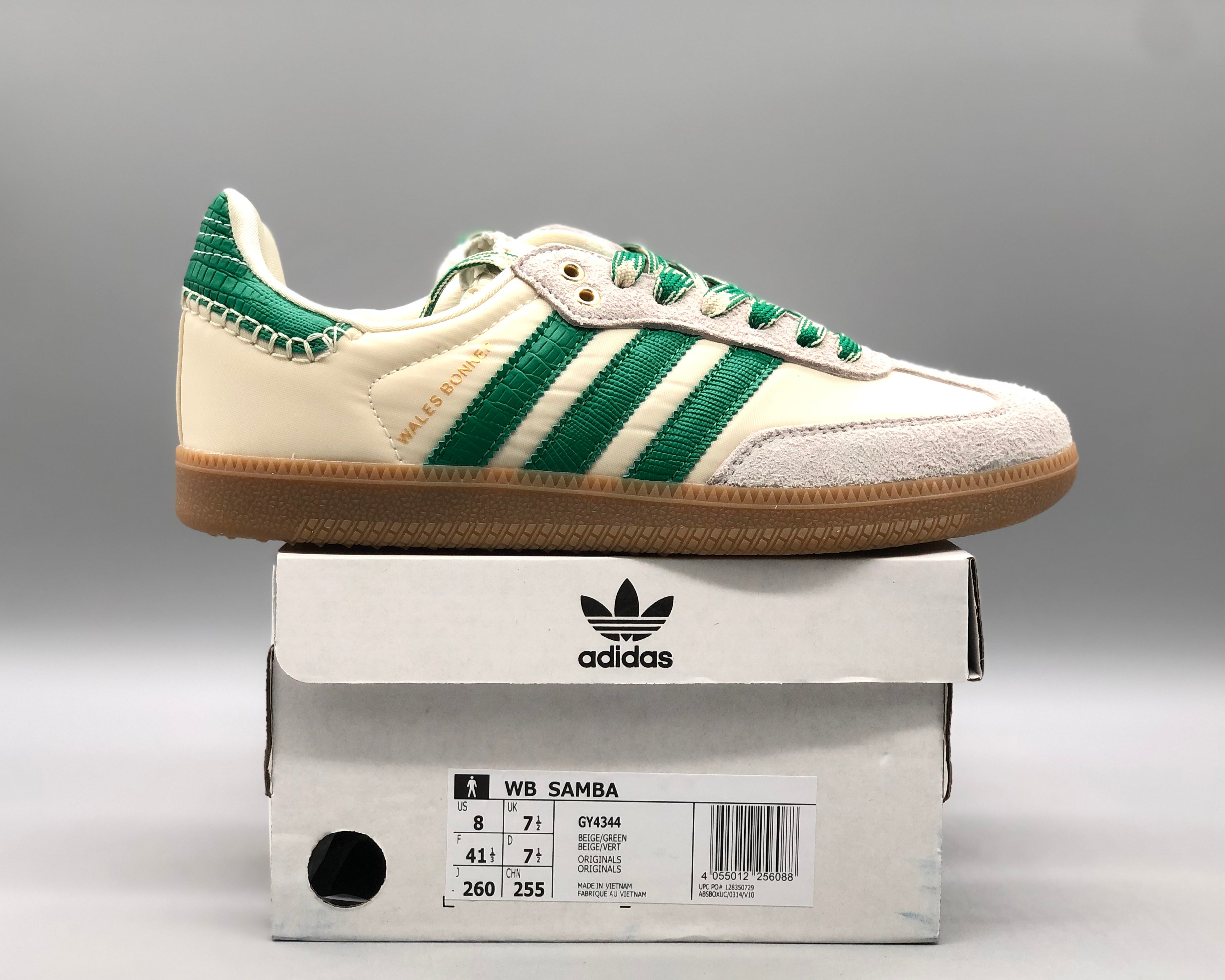 Samba "Wales Bonner Cream Green" My Store