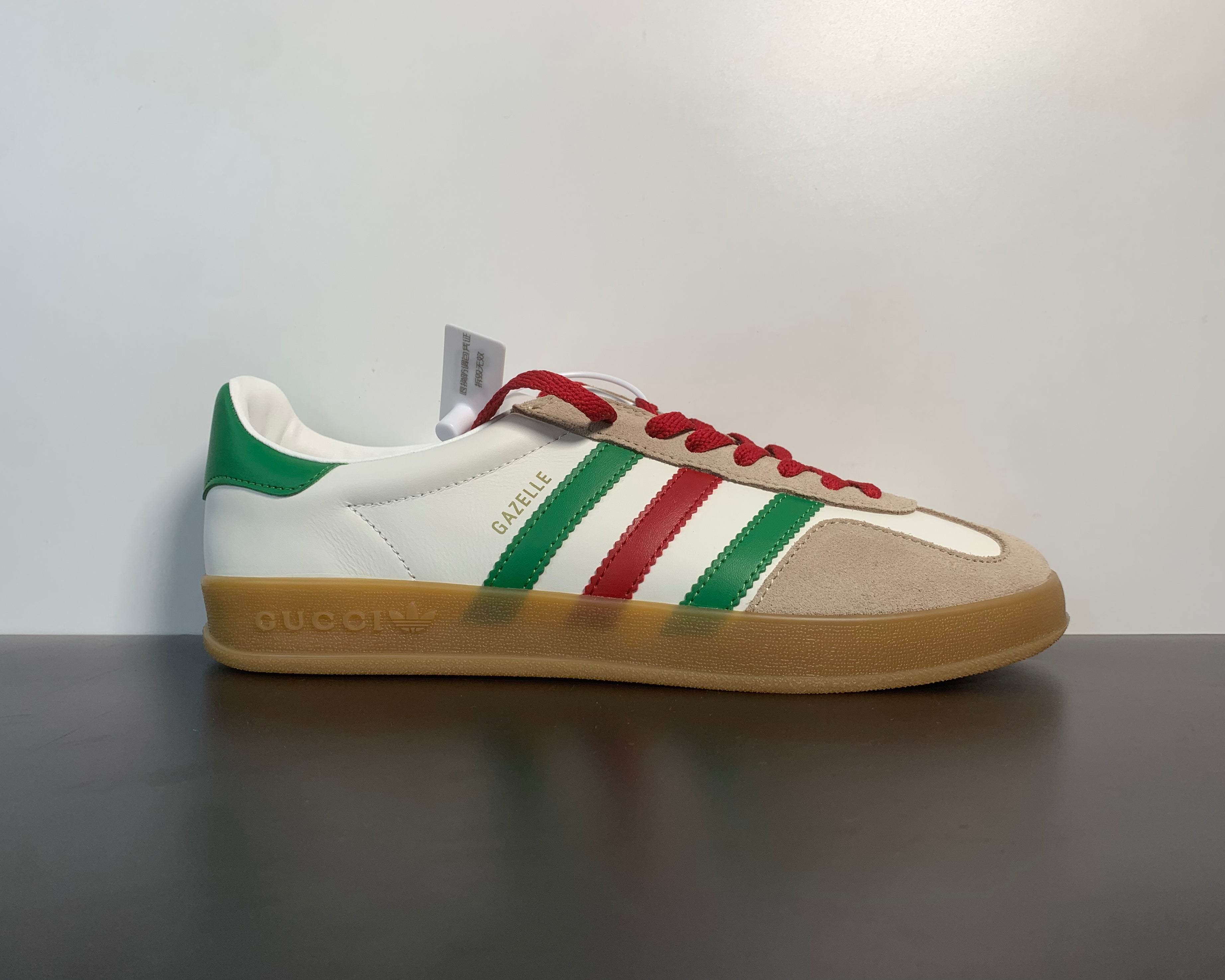 Adidas x Gucci Gazelle "White Leather" My Store