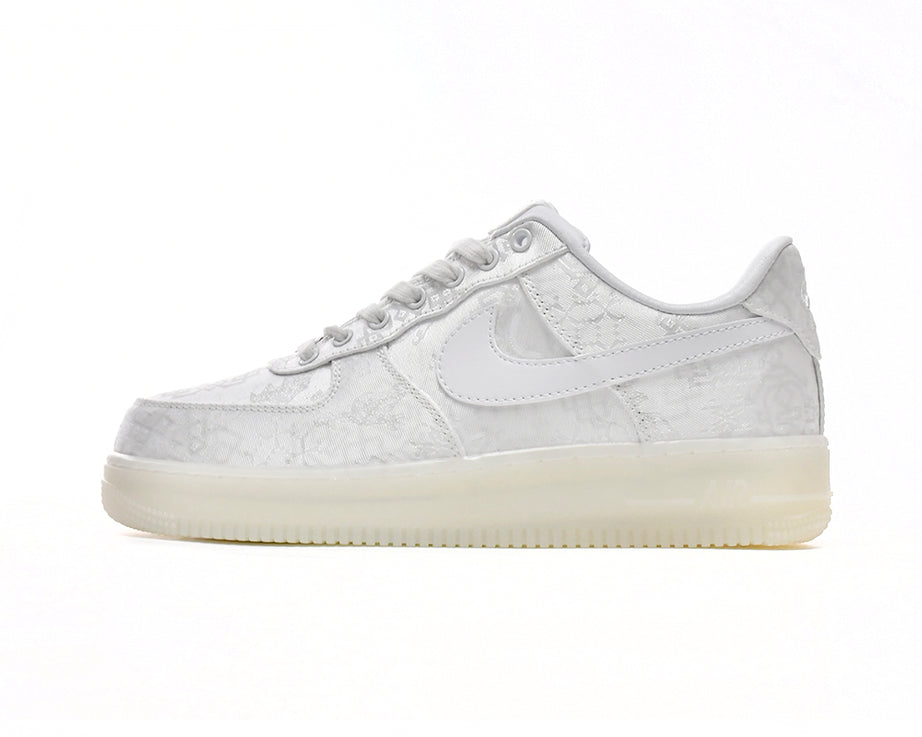 Air Force 1 x CLOT Low "Premium White Silk" My Store