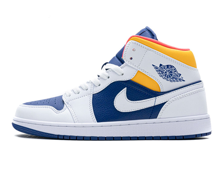 Air Jordan 1 Mid "Royal Blue Laser Orange" My Store