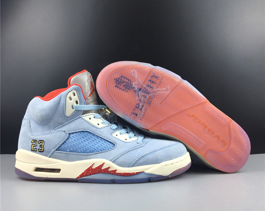 Air Jordan 5 x Trophy Room "Ice Blue" My Store