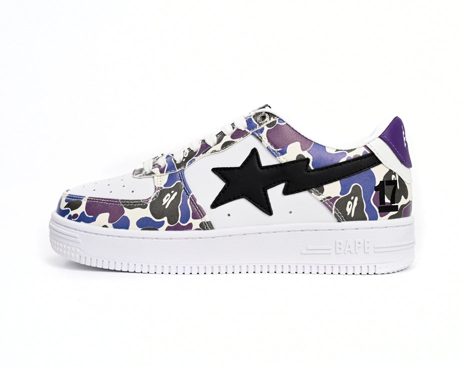 Bape Sta Low "White Purple Camo" My Store