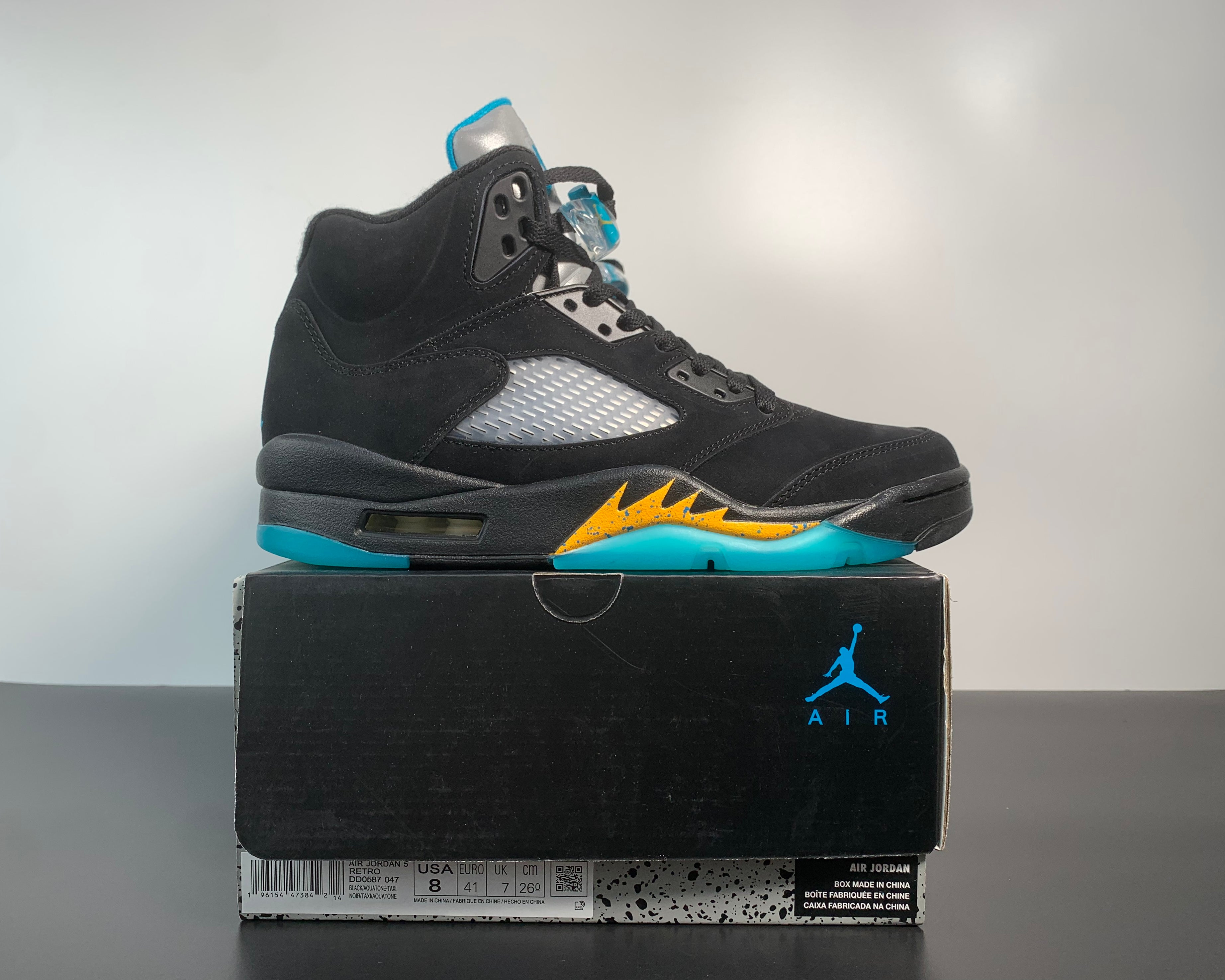 Air Jordan 5 "AQUA"