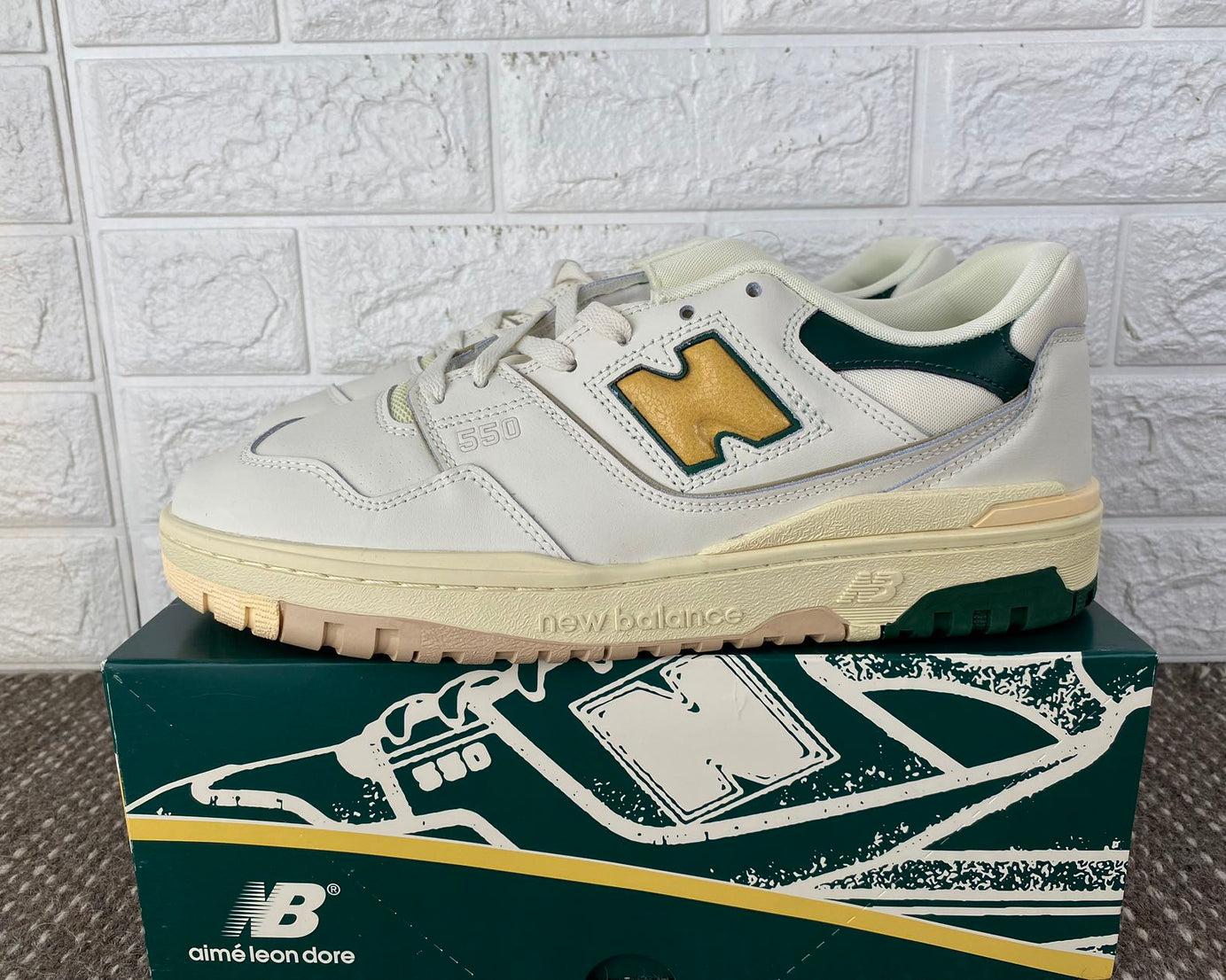 New Balance 550 "Aime Leon Dore Natural Green"